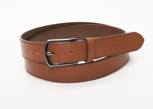 men_s tan leather cowhide belt